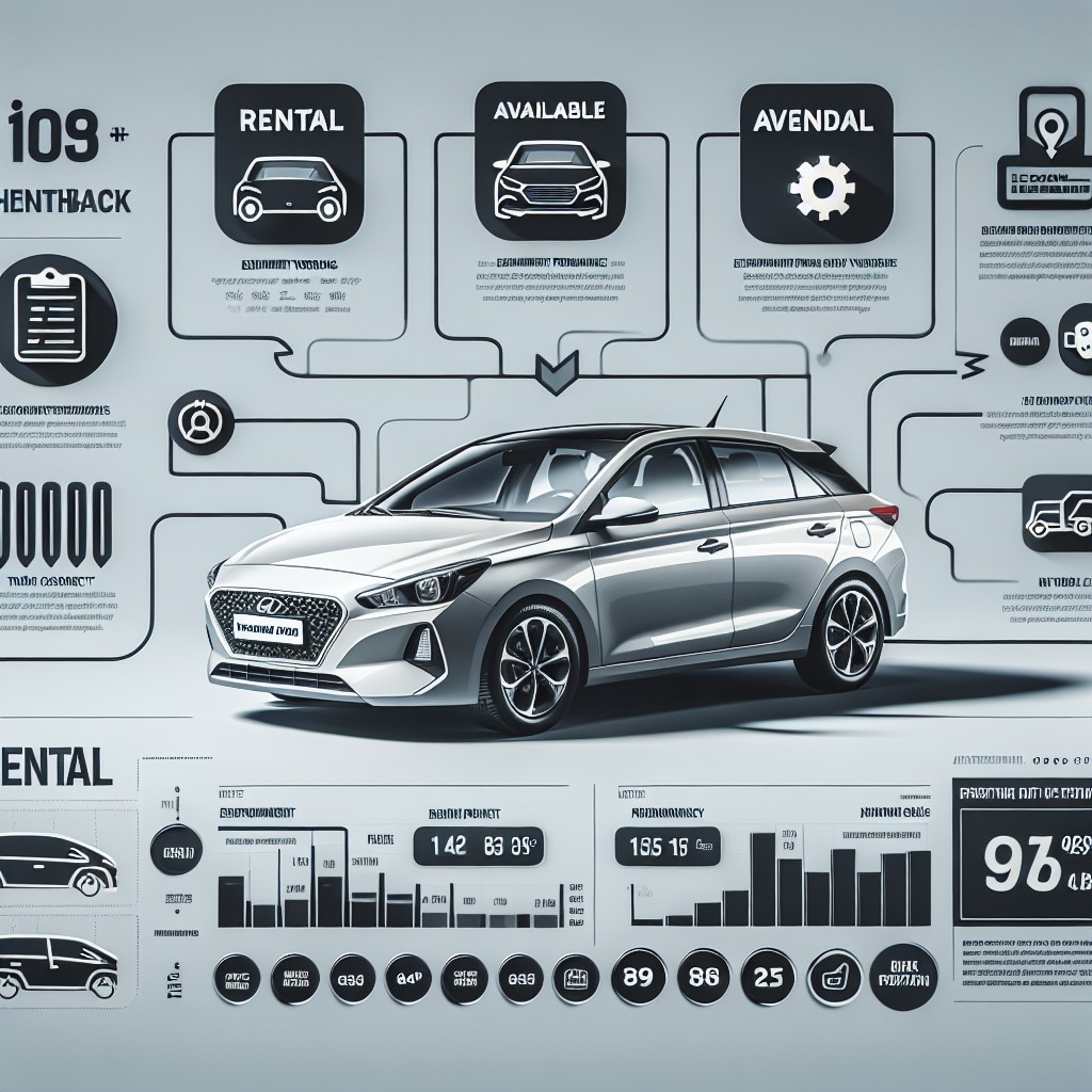 Wynajem Hyundai i30 Hatchback z systemem automatycznego parkowania