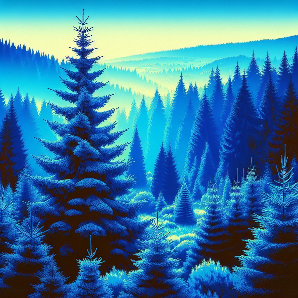 Was ist Blau Fichte?