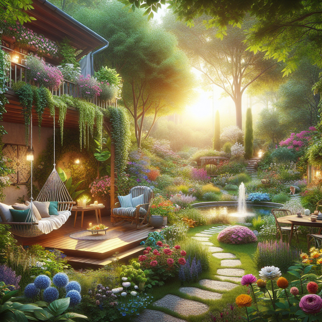 Przydomowy ogród jako miejsce relaksu i odpoczynku